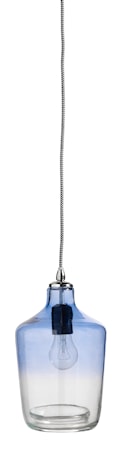 Bubble Pendel 26cm Blå