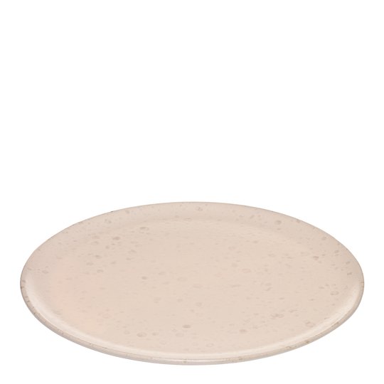 Aida - Raw Tallrik flat 24 cm Nude