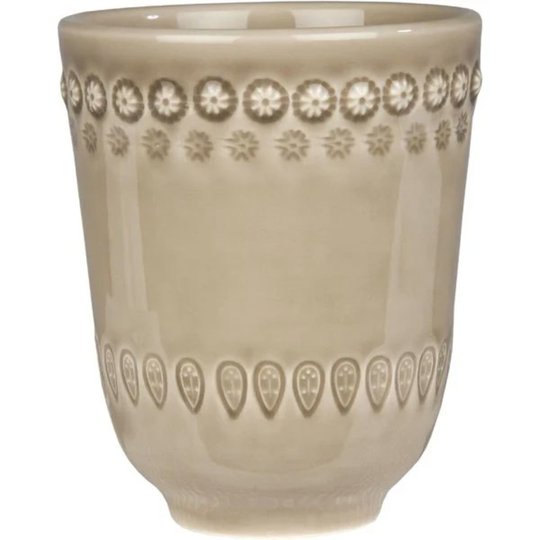 PotteryJo Daisy Mugg 2 st, Greige