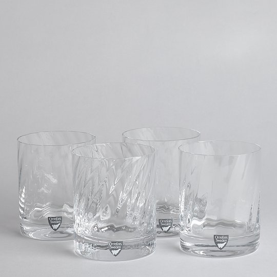 Orrefors - SÅLD Tumblers "Helena" Glas 4 st