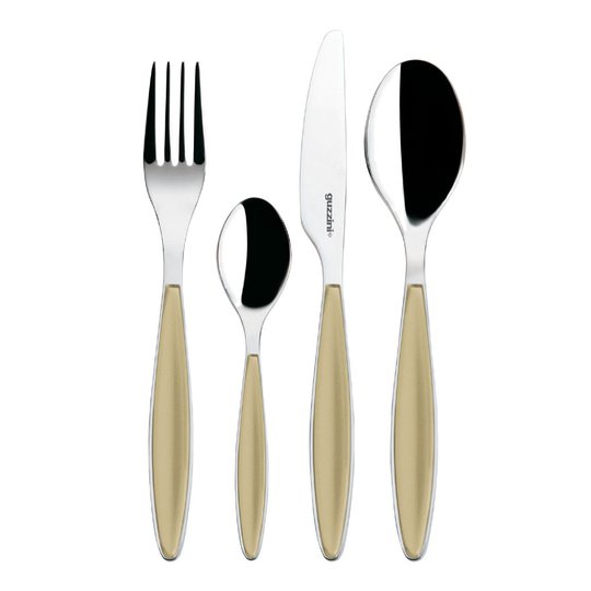 Guzzini - Feeling Bestickset 24 delar Sand