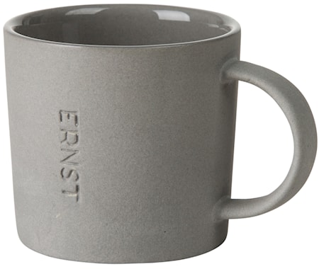 Espressokopp Stengods - Grå