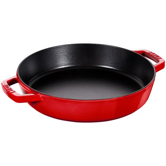 Staub Pans Series Sautépanna med Två Handtag Röd 34 cm