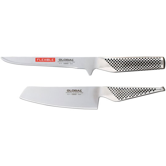 Global G-215 Knivset med GS-5 och G-21