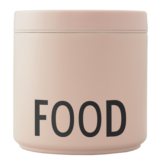 Design Letters - To Go Thermo Lunchbox 0,53 L Food Nude