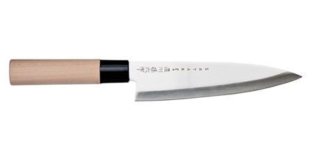 Houcho Kockkniv Trähandtag Magnolia 17 cm