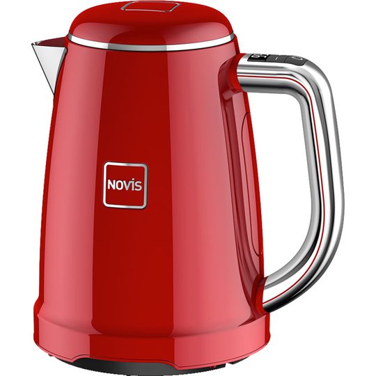 Novis KTC1 vattenkokare och brödrost röd