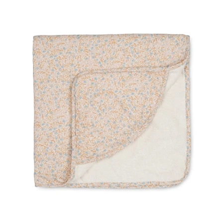 Barnhandduk Mini Flower Blue