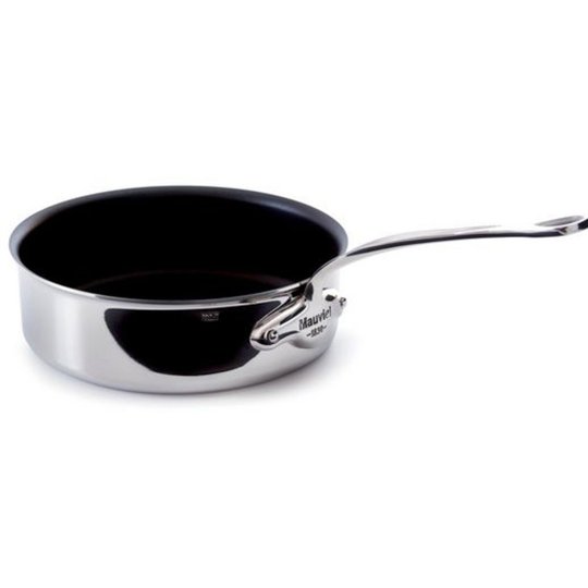 Mauviel Cook Style traktörpanna i stål med non stick-beläggning, 24 cm.