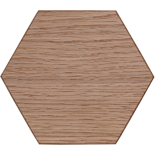 Ola Särén Design HEXA knivlist, ek/natur, 5-pack