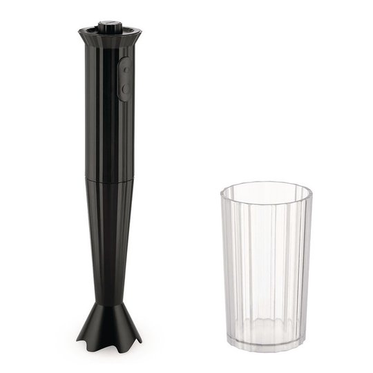 Alessi - Plissé Stavmixer Svart