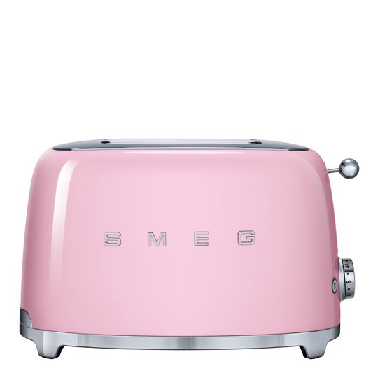 Smeg - 50's Style Brödrost 2 skivor Rosa