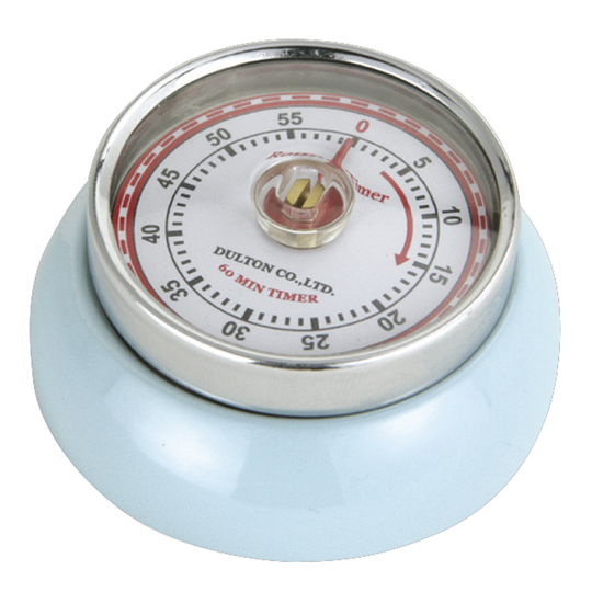 Zassenhaus - Retro Collection Timer med magnet Ljusblå