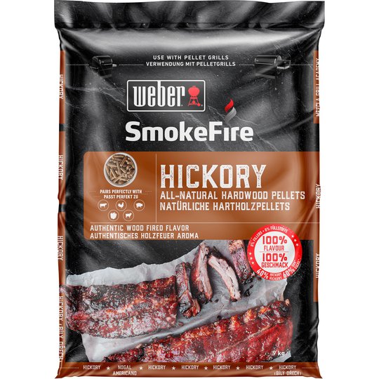 Weber Träpellets Hickory 9 kg