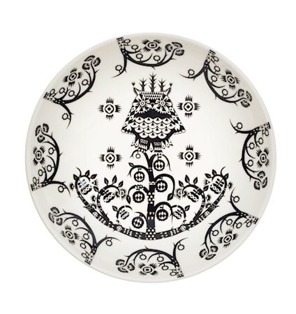 Taika tallrik djup 20 cm - Svart