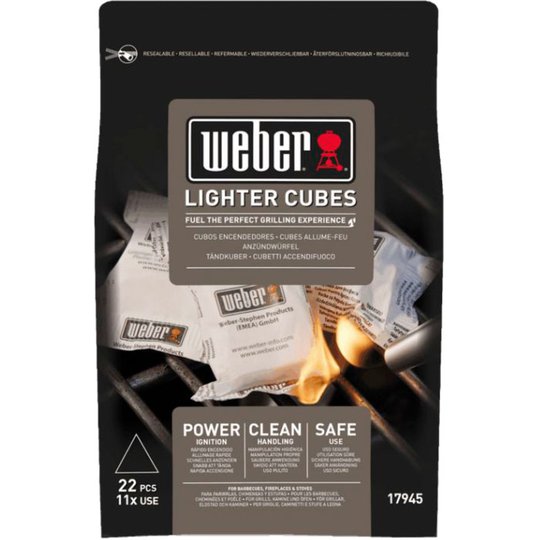 Weber Tändkuber 22 st