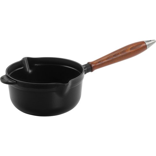 Staub Vintage Kastrull med trähandtag 18 cm.