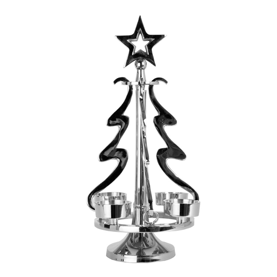 Holmen - Ljusstake Selina för 4 värmeljus 19 x 34 cm