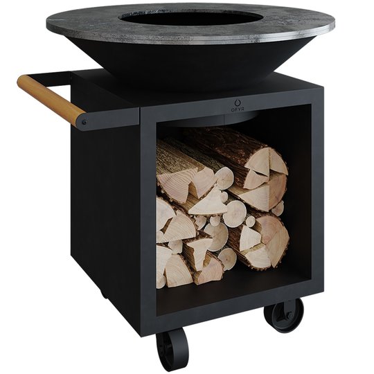 Ofyr Kolgrill 100 PRO, svart