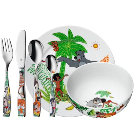 Djungelboken barnservis-set 6 delar