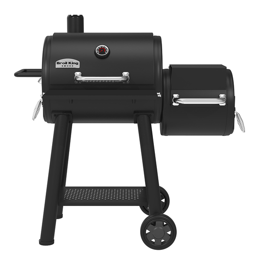 Broil King - Rökgrill Offset Smoker Low n Slow 400 Svart
