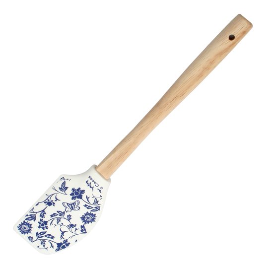 Cacas - Baktillbehör Slickepott blommig Blå