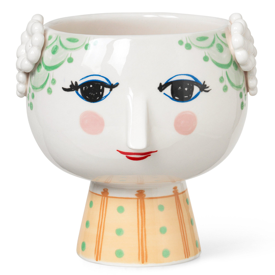 Bjørn Wiinblad Eva blomkruka 15,5 cm.