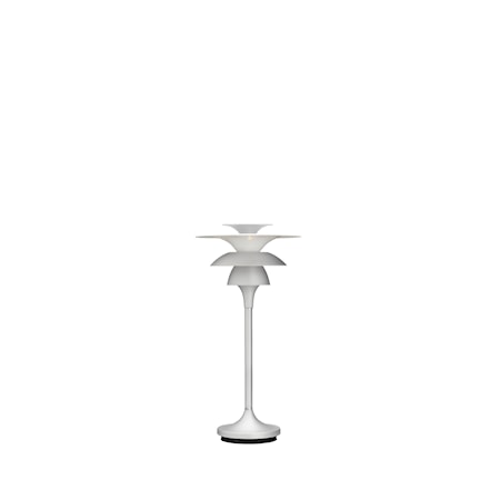 Picasso Bordslampa Silver Oxid LED 18x35 cm