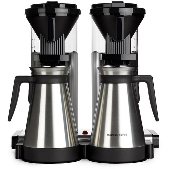 Moccamaster Kaffebryggare Duo CDGT20 Polished Silver