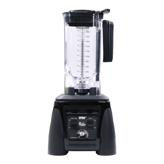 Raw - High Speed Blender X 4,0 Turbo 2380 W Svart