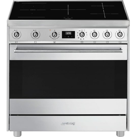 Smeg 90 cm Classic Multifunktionsugn med Induktionshäll