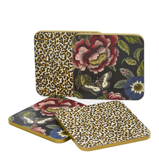 Spode - Creatures of Curiosity Glasunderlägg 4-pack