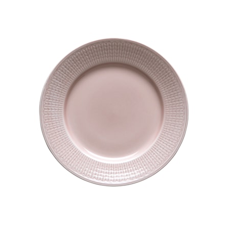 Swedish Grace Tallrik Ros flat 21 cm