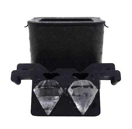 Form för kristallklar is - 2 x Diamanter