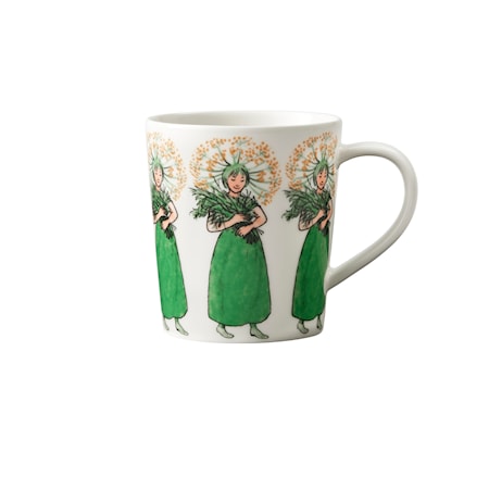 Elsa Beskow Mugg m öra Fru Dill 40 cl
