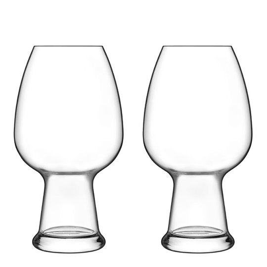 Luigi Bormioli - Birrateque Ölglas Vete 78 cl 2-pack Klar