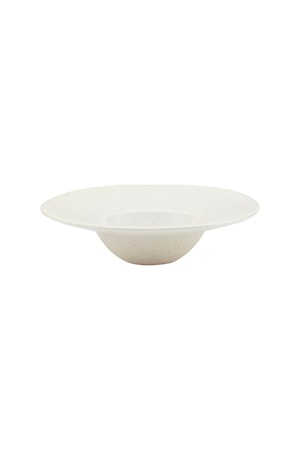 Pion Skål/Pastatallrik Grå/vit