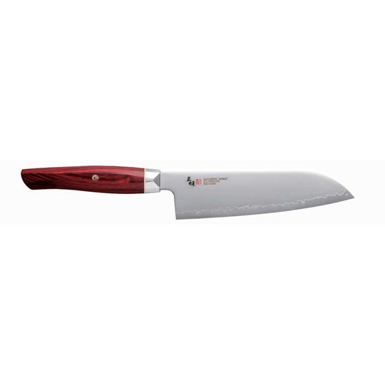 Zanmai Revolution Santoku 18 cm röd