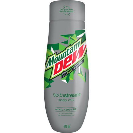 SodaStream Mountain Dew Diet Smakkoncentrat 440ml