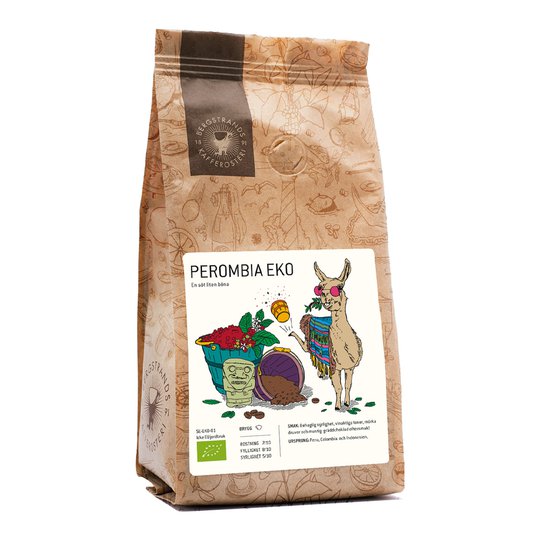 Bergstrands Kafferosteri - Bergstrands Perombia Hela kaffebönor Eko 1 kg