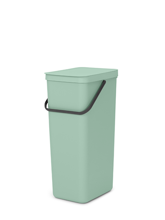 Avfallshink Sort & Go 40L, Jade Green