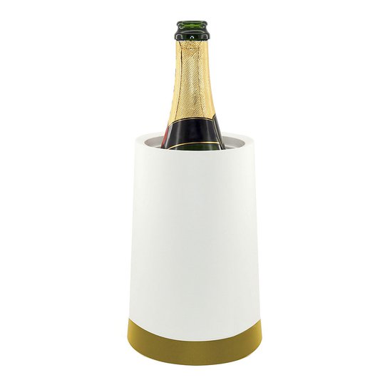 Pulltex - Vinkylare med Separat Gel Vit/Guld