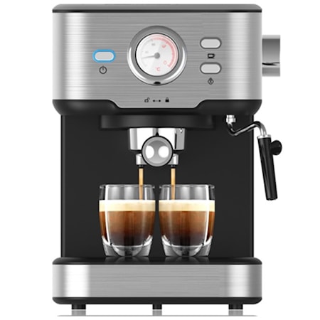 Espressomaskin med mjölkskummare