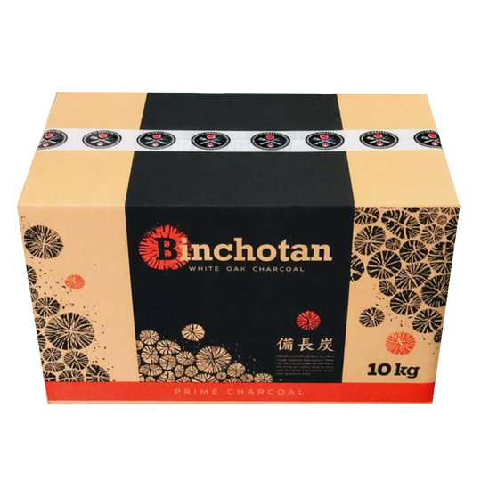 Binchotan Träkol 10 kg, vit ek