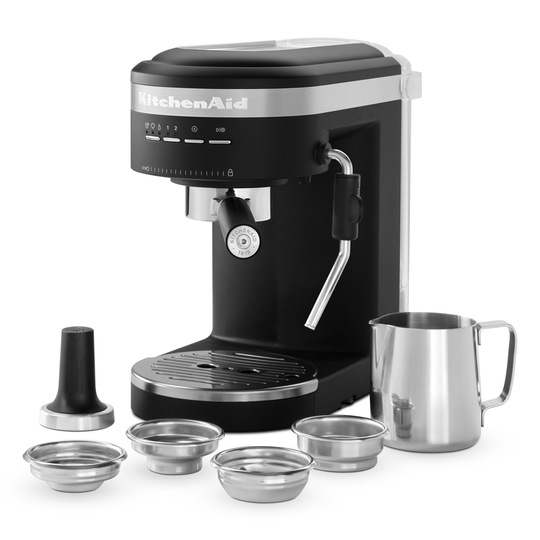 KitchenAid 5KES6403EBM espressomaskin, matte black
