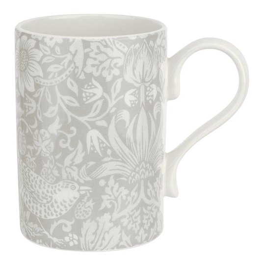 Morris & Co - Strawberry Thief Mugg 34 cl Grå