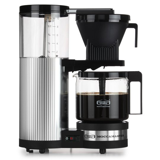 Moccamaster Kaffebryggare CDAO Polished Silver