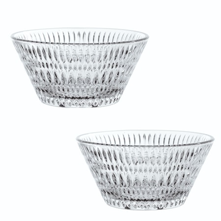 Ethno Skål Glas 2-pack