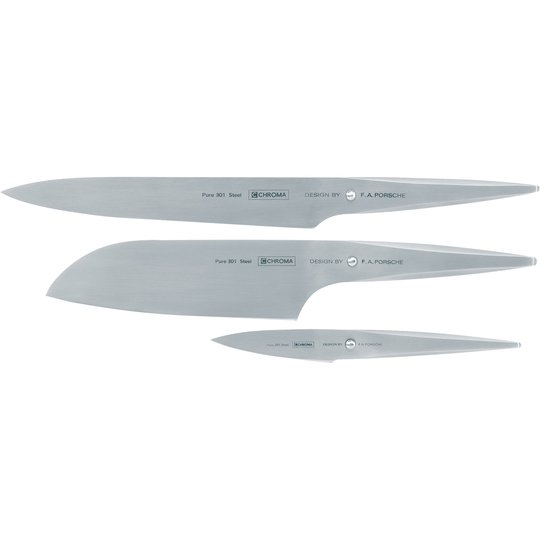 Chroma type 301 Design by F. A. Porsche Knivset 3 Knivar