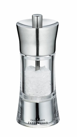 Aachen Saltkvarn 14 cm Rostfri/Akryl